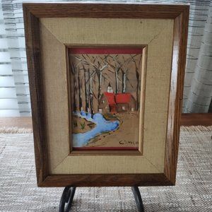 Vintage Pastel Art Work, signed 1980